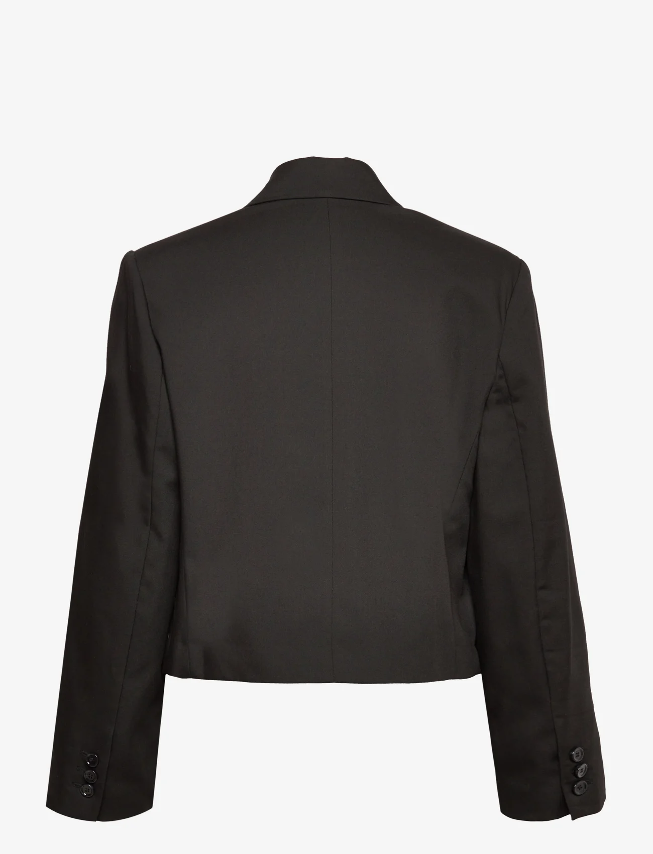 Mango - Short double-breasted jacket - festklær til outlet-priser - black - 1