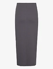 Mango - Knitted cotton skirt - strikkede nederdele - grey - 1