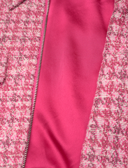 Mango - Houndstooth tweed jacket - vårjakker - pink - 3