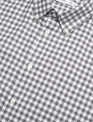 Mango - Gingham check cotton shirt - laveste priser - grey - 3