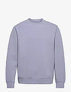 Breathable recycled fabric sweatshirt - LT-PASTEL BLUE