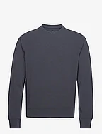 Breathable recycled fabric sweatshirt - NAVY