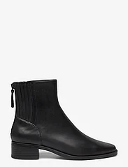 Mango - Leather ankle boots with ankle zip closure - høye hæler - black - 2