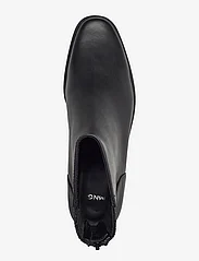 Mango - Leather ankle boots with ankle zip closure - hög klack - black - 5