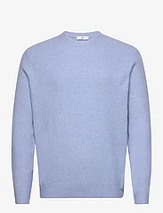 Mango - Ribbed knit sweater - strik med rund hals - lt-pastel blue - 0