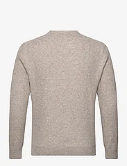 Mango - Ribbed knit sweater - pyöreäaukkoiset - lt pastel brown - 1