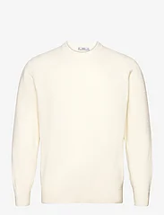 Mango - Ribbed knit sweater - strik med rund hals - natural white - 0