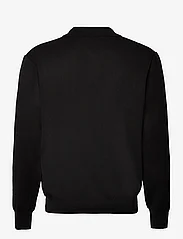 Mango - Polo collar wool sweater - strikkede poloer - black - 1