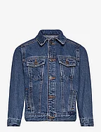 Pocketed denim jacket - OPEN BLUE