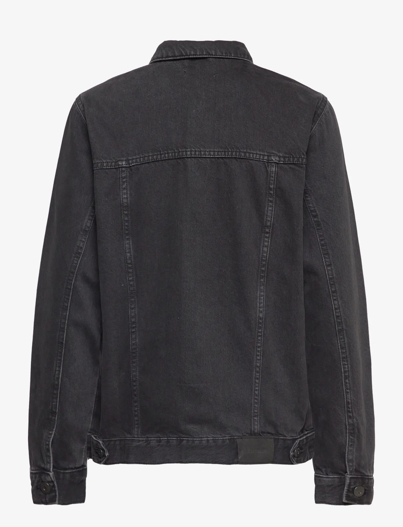 Mango - Pocketed denim jacket - laveste priser - open grey - 1
