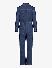 Mango - Denim jumpsuit with flaps - haalarit - open blue - 1