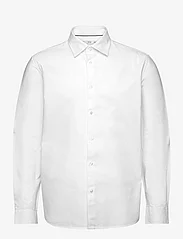 Mango - Slim fit Oxford cotton shirt - laveste priser - white - 0