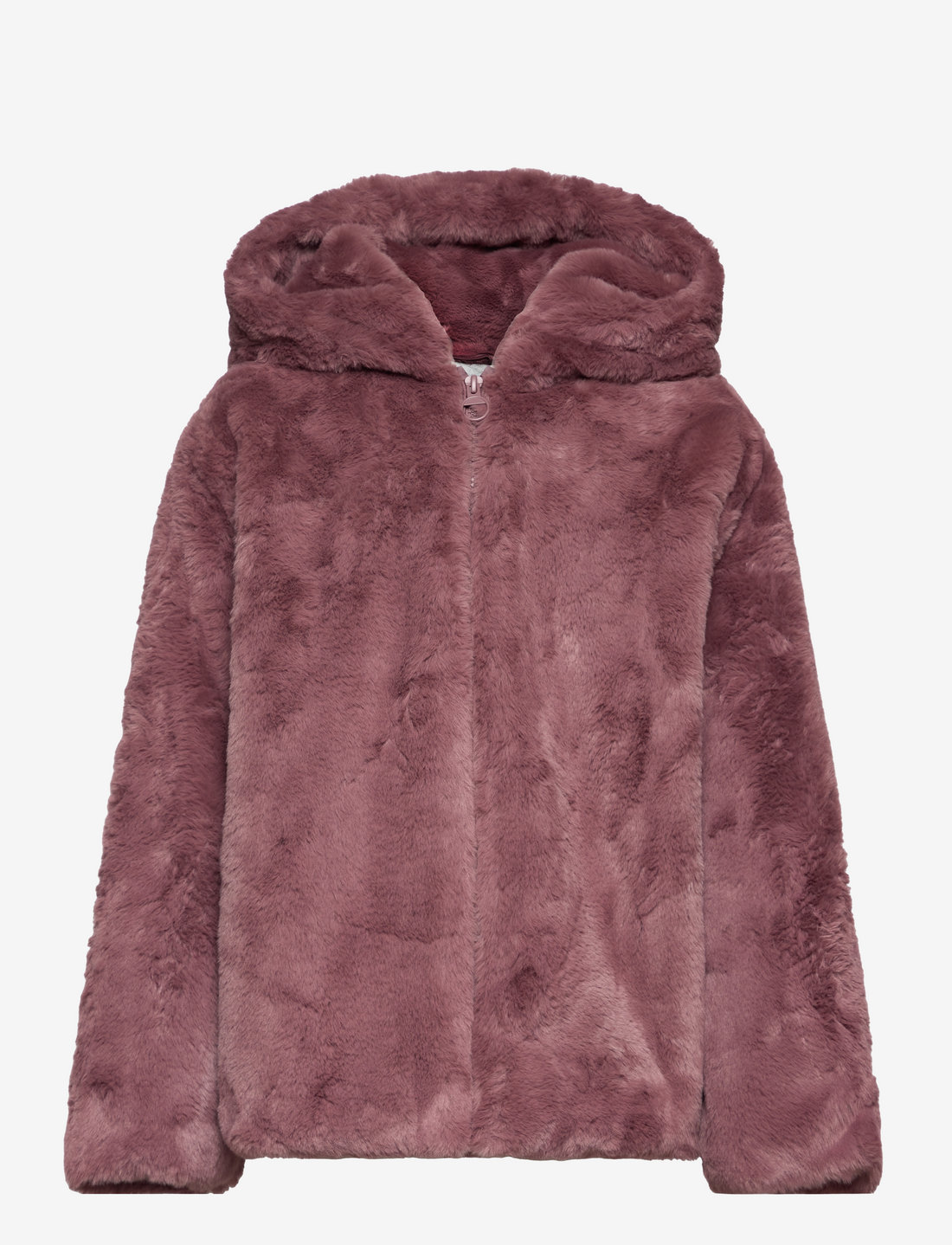 Mango pink fur coat online