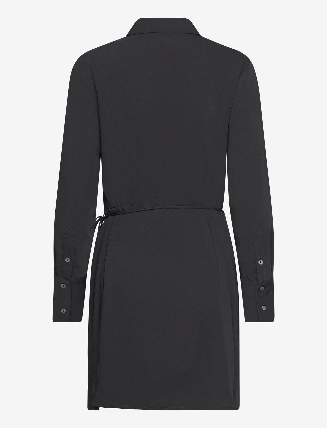 Mango - Short shirt dress - skjortekjoler - black - 1