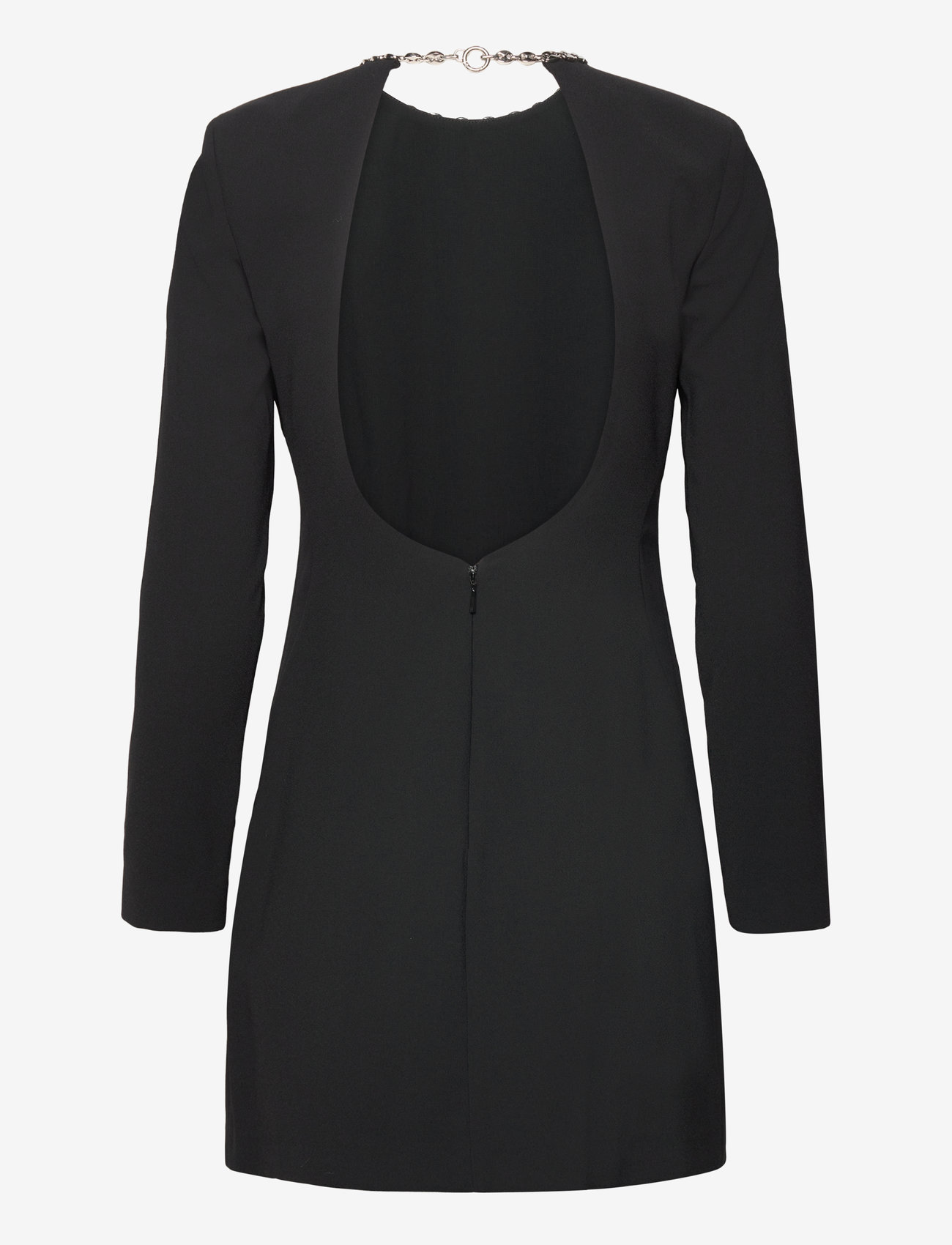 Mango - Open back dress - festtøj til outletpriser - black - 1