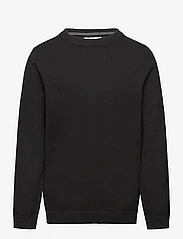 Mango - Knit cotton sweater - sweatshirts - black - 0