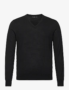 100% merino wool V-neck sweater, Mango
