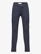 Regular-fit cargo trousers - NAVY