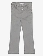 Buttons flare jeans - OPEN GREY