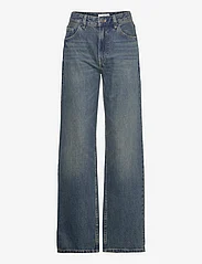 Mango - Mid-rise straight jeans - alhaisimmat hinnat - open blue - 0