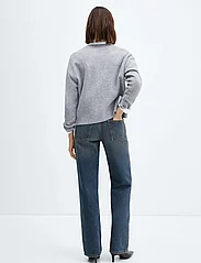 Mango - Mid-rise straight jeans - laveste priser - open blue - 3