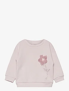 Embossed flower sweatshirt, Mango