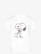Snoopy printed t-shirt - NATURAL WHITE