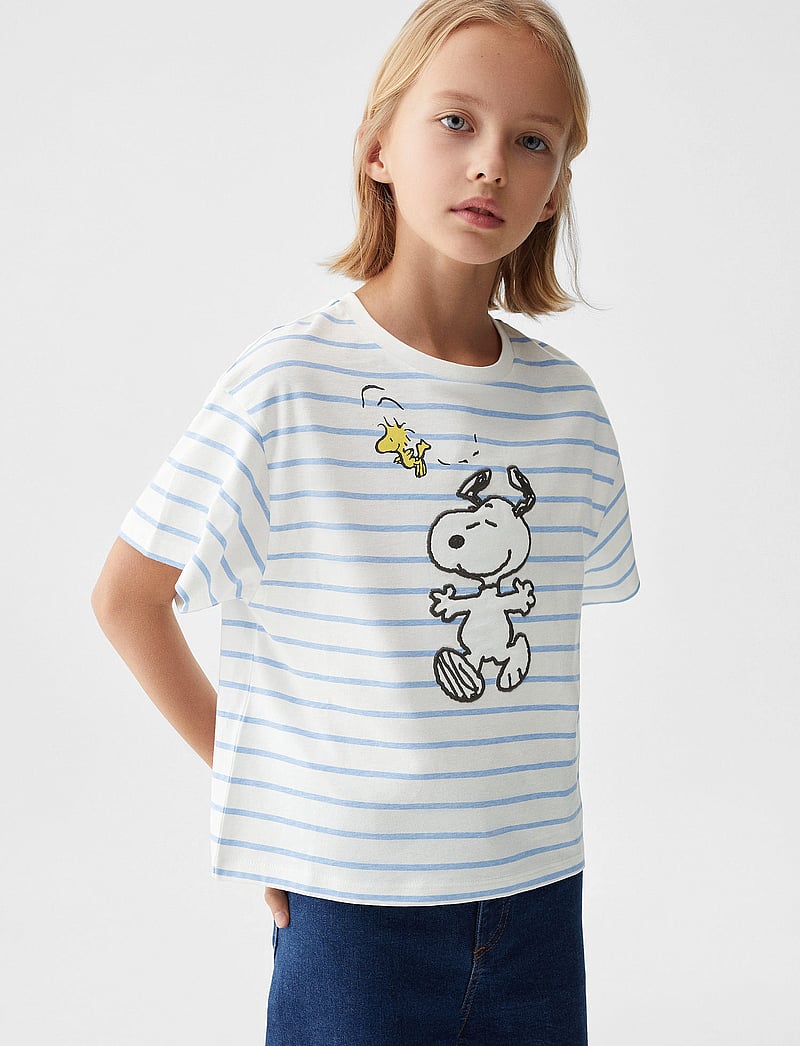Mango snoopy t shirt new arrivals - Main Image