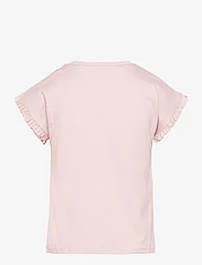 Mango - Printed cotton-blend T-shirt - kortermede t-skjorter - lt-pastel purple - 1