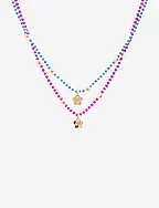2 pack Best Friends necklace - PINK