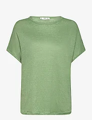 Mango - 100% linen t-shirt - t-paidat - green - 1