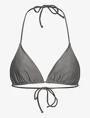 Mango - Metallic bikini top - bikinien kolmioyläosat - grey - 0
