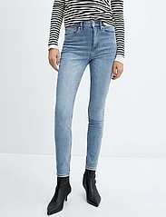 Mango - High-rise skinny jeans - skinny jeans - open blue - 2