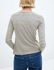 Mango - Cotton boat neck t-shirt - laveste priser - lt pastel grey - 3