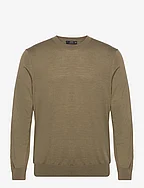 Merino wool washable sweater - GREEN
