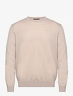 Merino wool washable sweater - LT PASTEL GREY