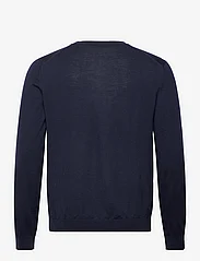 Mango - Merino wool washable sweater - strik med rund hals - navy - 1