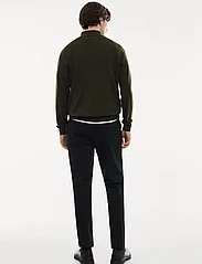 Mango - 100% merino wool sweater with zip collar - mænd - beige - khaki - 3