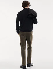 Mango - 100% merino wool sweater with zip collar - miesten - black - 3