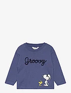 Snoopy long-sleeved t-shirt - MEDIUM BLUE
