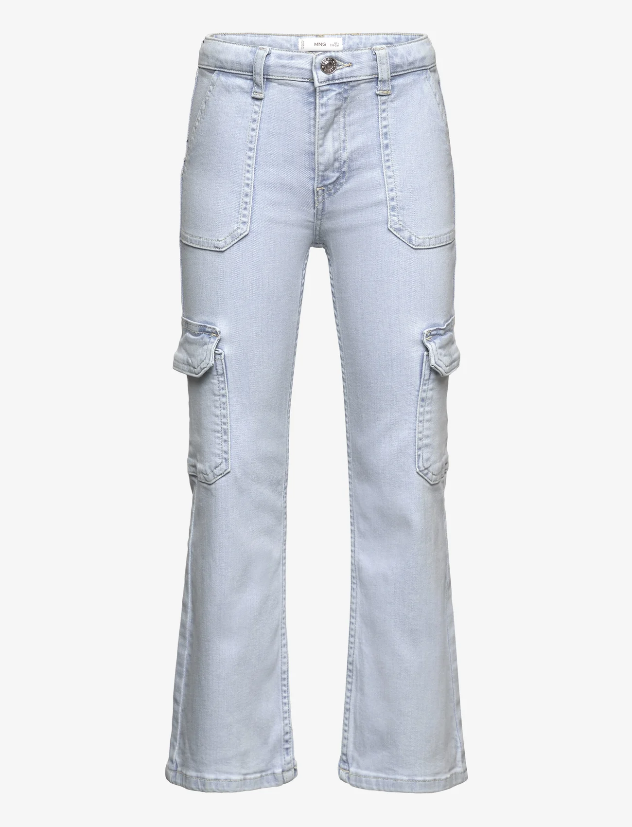 Mango - Pocket cargo jeans - lägsta priserna - open blue - 0