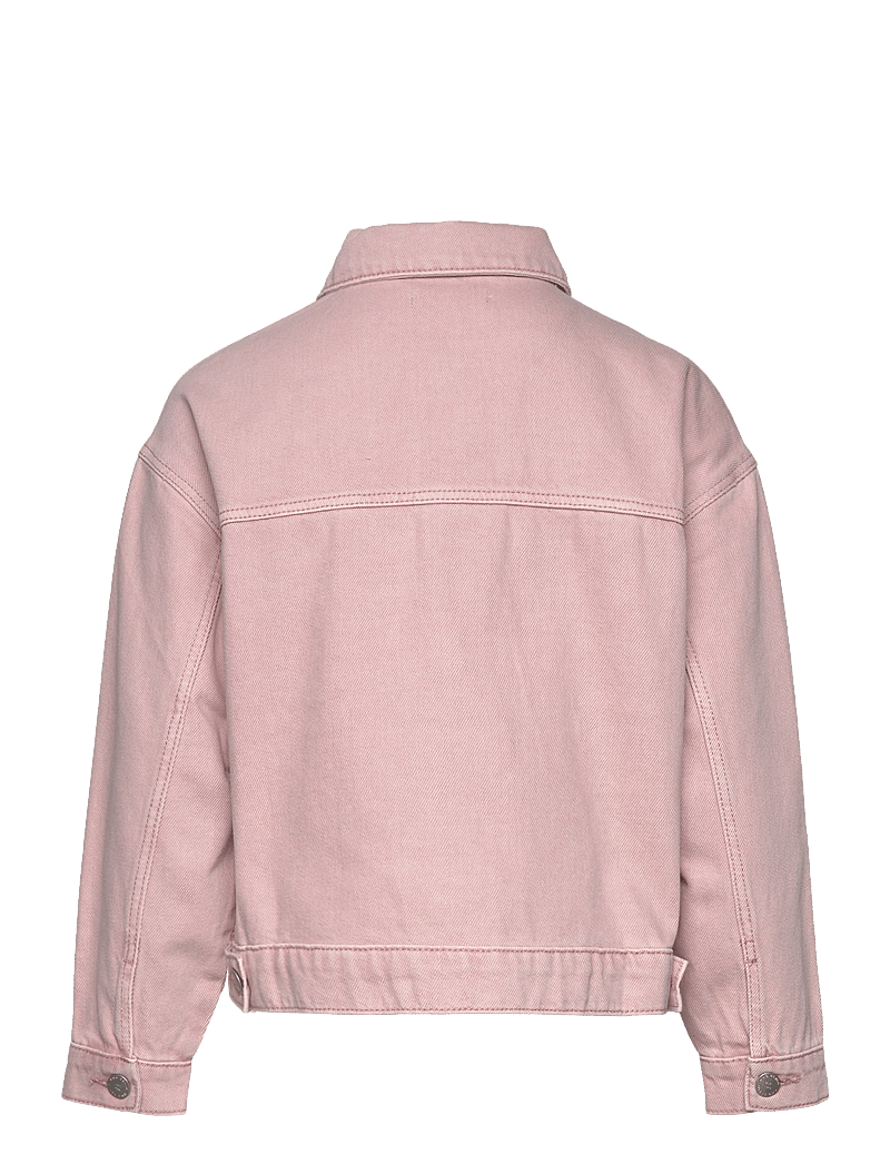 Mango pink denim jacket online