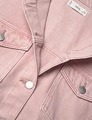 Mango - Denim jacket with pockets - de laveste prisene - pink - 2