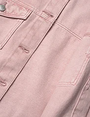 Mango - Denim jacket with pockets - laveste priser - pink - 4