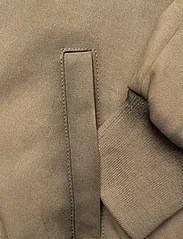 Mango - Worn leather-effect bomber jacket - bomberjakker - lt pastel grey - 3