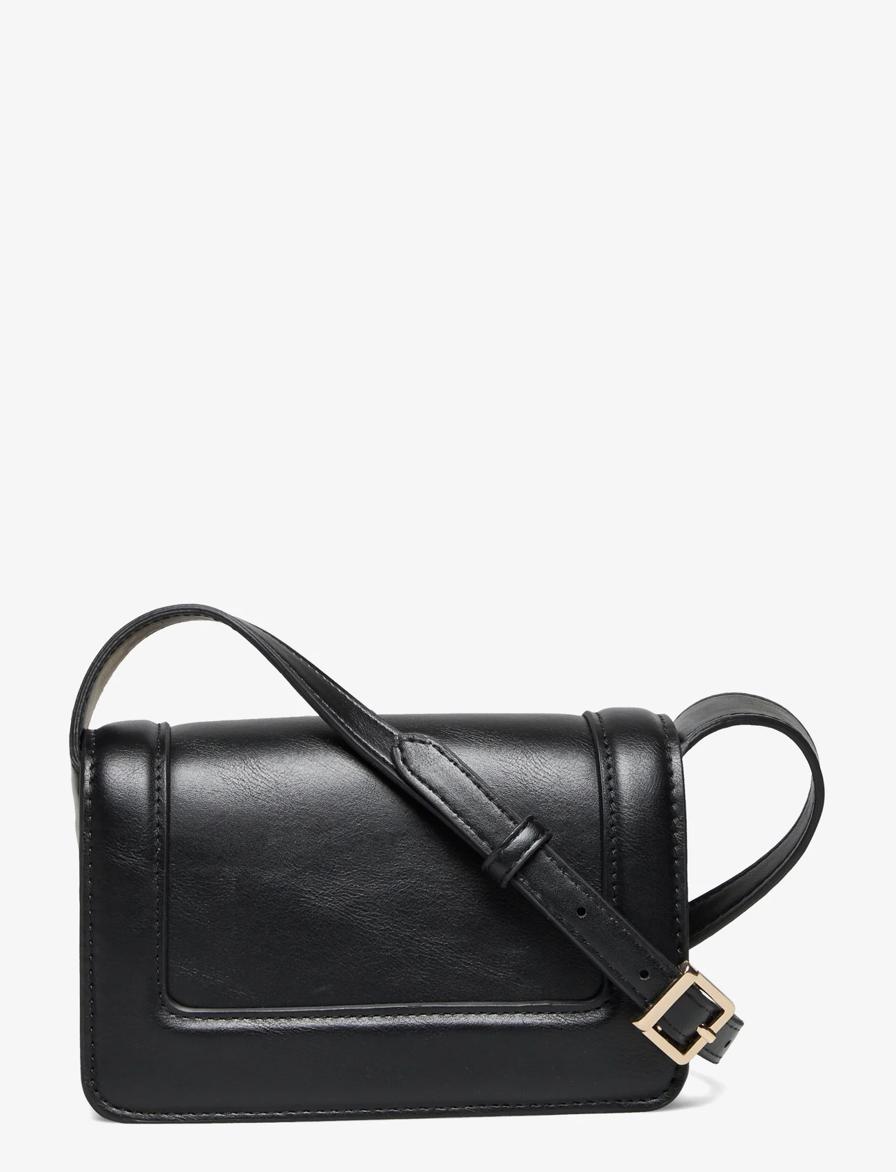 Mango - Crossbody bag with flap - laveste priser - black - 0