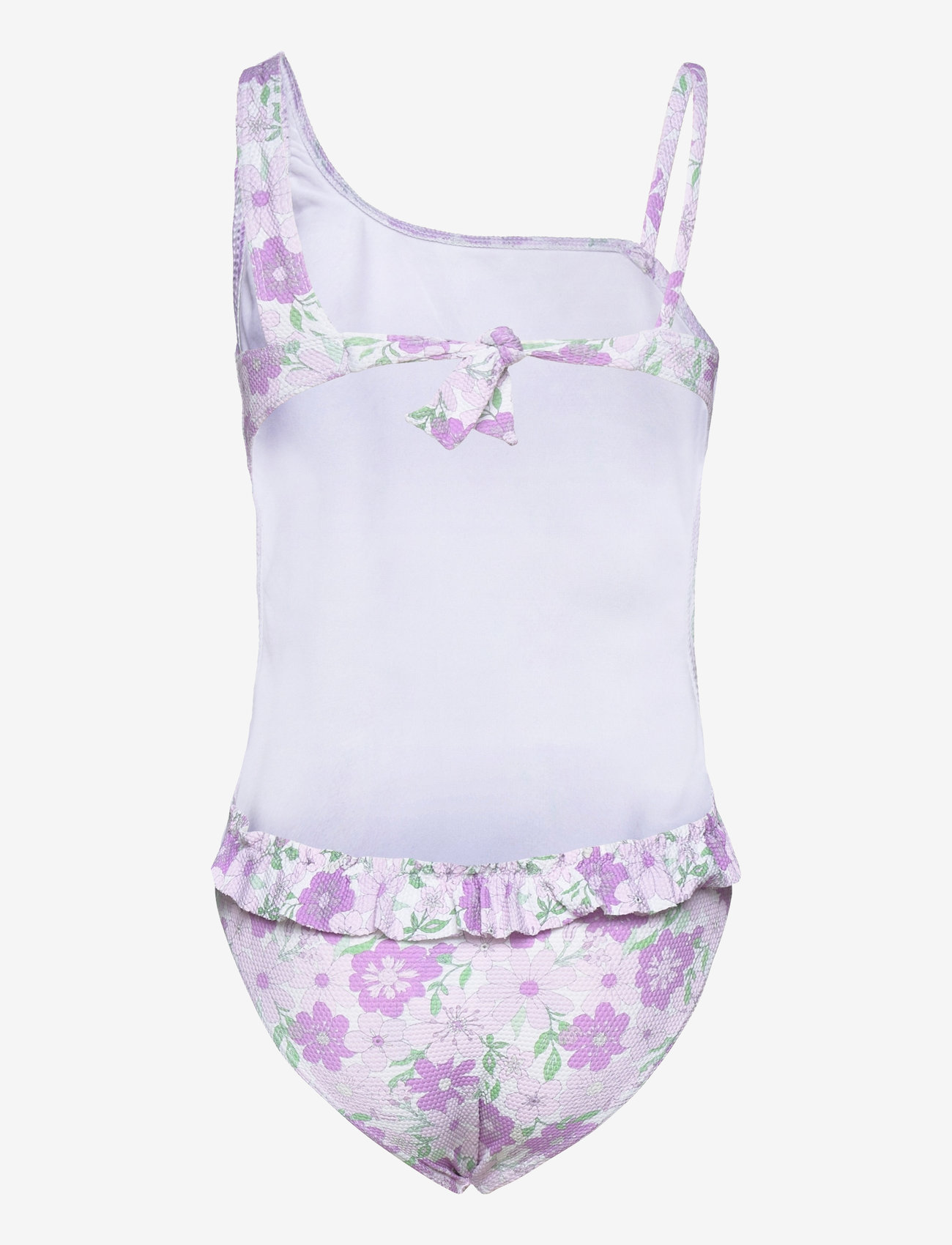 Mango - Floral print swimsuit - laveste priser - lt-pastel purple - 1