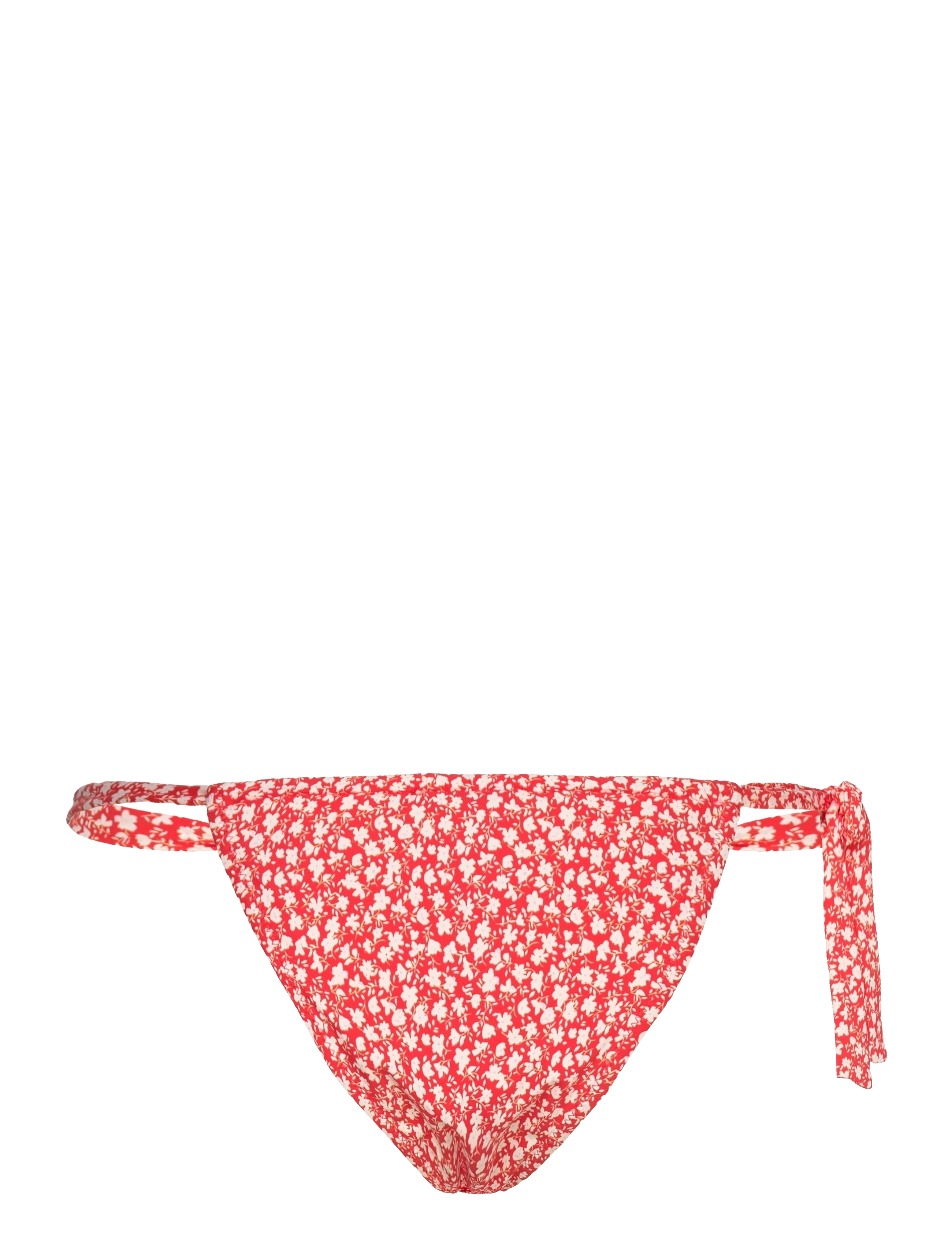 Mango - Classic floral bikini bottoms - küljele seotavad bikiinid - red - 2