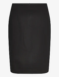Pencil skirt with Rome-knit opening, Mango