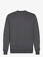 Lightweight cotton sweatshirt - DARK GREY